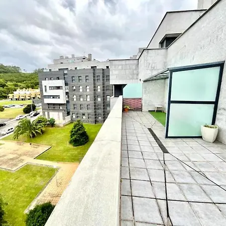La Terraza Del Valle Pravia Buitenkant foto